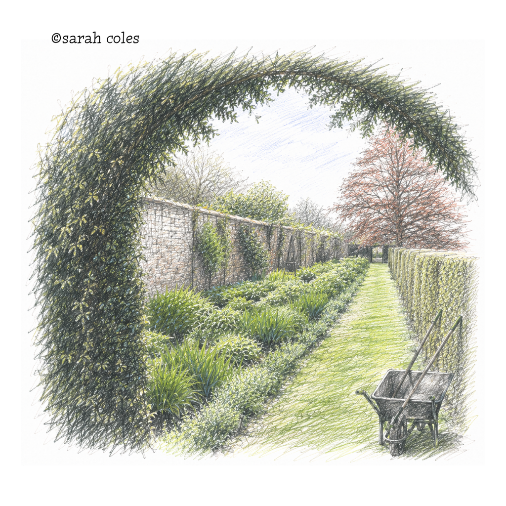 Oxburgh Hall.
Colour Sketch.
© Sarah Coles