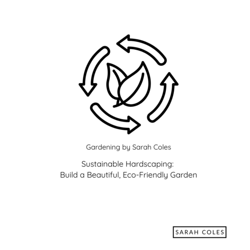 Sustainable Hardscaping Build a Beautiful Eco-Friendly Garden. Image: Circle of Arrows with Leaves.