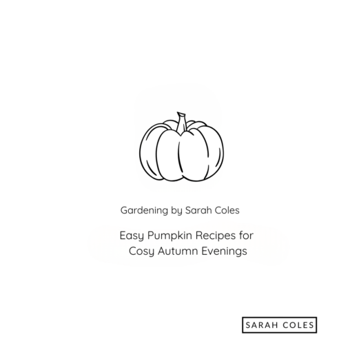 Easy Pumpkin Recipes for Cosy Autumn Evenings. Outline of Pumpkin. Gardening by Sarah Coles